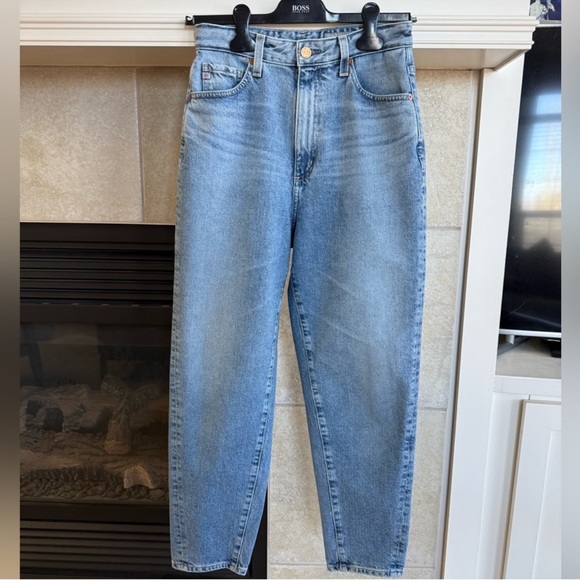 AG Renn Extended High Rise Barrel Jeans Size 26 - Picture 3 of 12